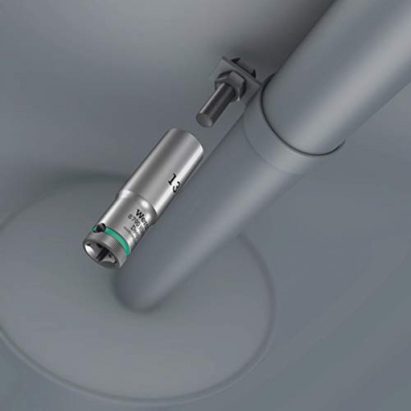 WERA 05004563001 8790 HMC 딥 소켓(1/2인치 드라이브 포함), 24 x 83mm