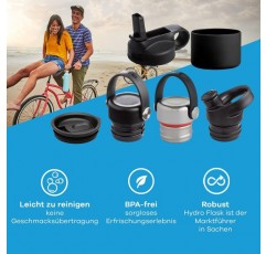 HYDRO FLASK - 실리콘 열 슬리브 플렉스 부츠 - 음료수 병용 보호 커버 - BPA 및 무공해 보틀 슬리브 - 946/1183ml 사이즈의 보틀용 미끄럼 방지 단열 슬리브 - 미디엄 - 수박 수