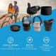 HYDRO FLASK - 실리콘 열 슬리브 플렉스 부츠 - 음료수 병용 보호 커버 - BPA 및 무공해 보틀 슬리브 - 946/1183ml 사이즈의 보틀용 미끄럼 방지 단열 슬리브 - 미디엄 - 수박 수
