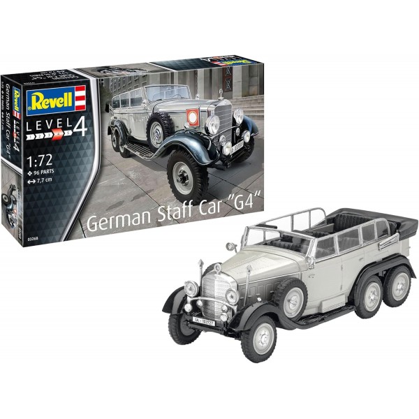 Revell RV03268 메르세데스-벤츠 모델 키트 German Staff Car G4 in 1:72 scale, level 4