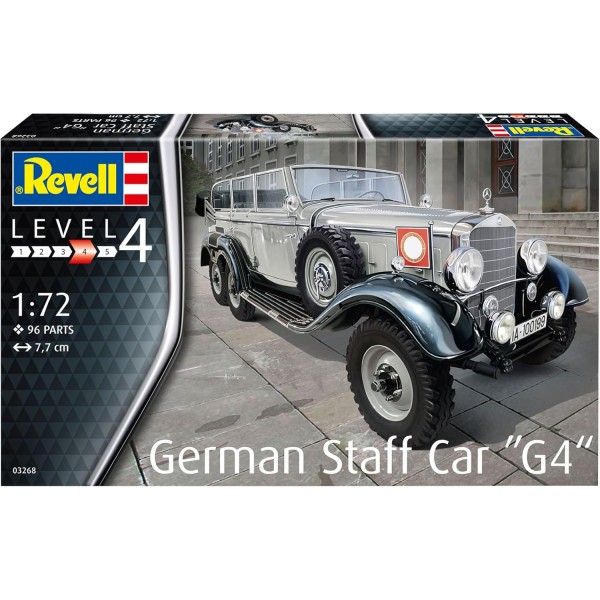 Revell RV03268 메르세데스-벤츠 모델 키트 German Staff Car G4 in 1:72 scale, level 4