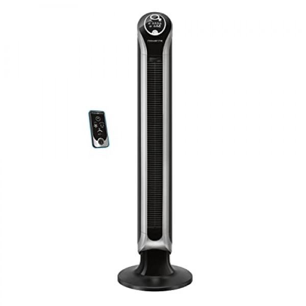 Rowenta VU6670 Eole 인피니트 타워 팬, 저소음 40W 팬, 3단계 속도 설정