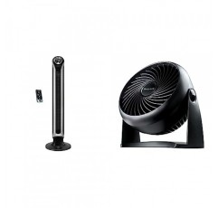 Rowenta VU6670 Eole 인피니트 타워 팬, 저소음 40W 팬, 3단계 속도 설정