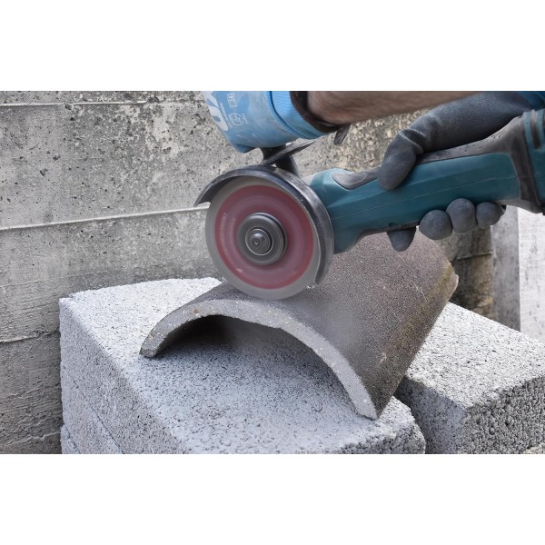 OX Tools TX10R-115/22 OX-TX10R 스펙트럼 슈피리어 터보 다이아몬드 블레이드, 115/22.23mm, 레드 115/22.23mm 싱글