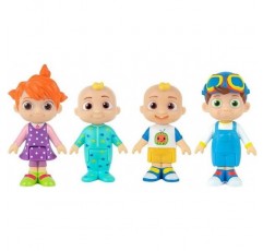 Giochi Preziosi - COCOMELON 팩 4 피규어, Mehrfarbig, CCM14001