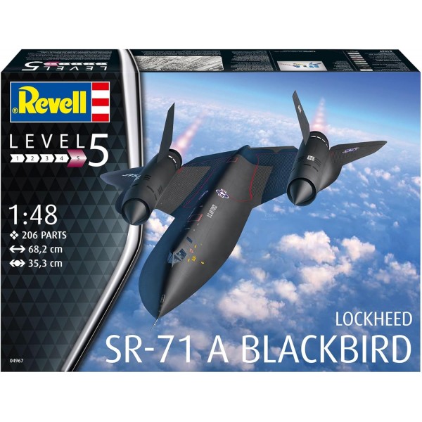Revell 04967 Lockheed SR-71A Blackbird 나만의 모델 비행기 만들기 1:48 Scale 27