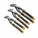 GEARWRENCH 8, 10 및 12 PITBULL K9 직선 조 이중 소재 텅 및 그루브 플라이어 세트 - 82205CAZ