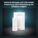 Philips Hue 디머 스위치 | Philips Hue 시스템용 액세서리 | 설치 없이 무선 디밍 + Philips Hue White 및 Color Ambiance Play Lightbar 2팩, 블랙