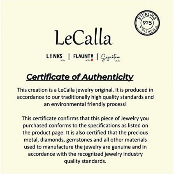 LeCalla Links Sterling Silver 이탈리아어 모조 진주 스테이션 체인 목걸이 십대 및 여성용 16, 18, 20, 24 인치 18.0 인치