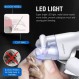 POPETPOP Dog Claw Clippers - 개와 고양이를 위한 LED 조명이 있는 손톱깎이 네일 커터 네일 파일이 있는 슈퍼 세이프 클로 클리퍼