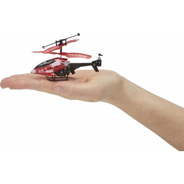Revell Control Mini Helicopter Toxi I 5.5cm 높이 I 3개의 제어 채널이 있는 IR 원격 제어 I 동축 로터 시스템과 전자 자이로로 인한 쉬운 비행 특성 I 강력한 전기 모터