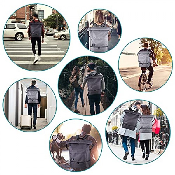 ITSHINY 남성 여성용 스포츠 가방, 체육관용 숄더백, 여행용 배낭, 신발 수납 공간이 있는 3 in 1 디자인의 체육관 가방, 방수 및 라이트 블랙 체육관 가방