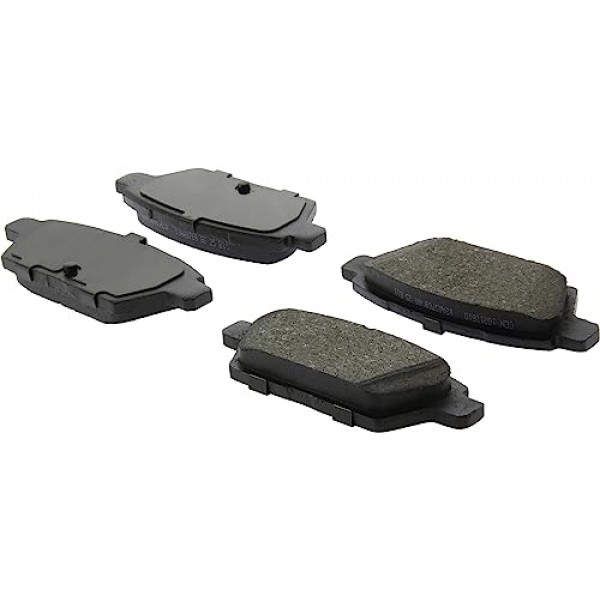 StopTech Centric 102.13630 C-Tek 반금속 합금강 심이 있는 후방 디스크 브레이크 패드 - 일부 Cadillac, Chevrolet 및 GMC 차량에 적합