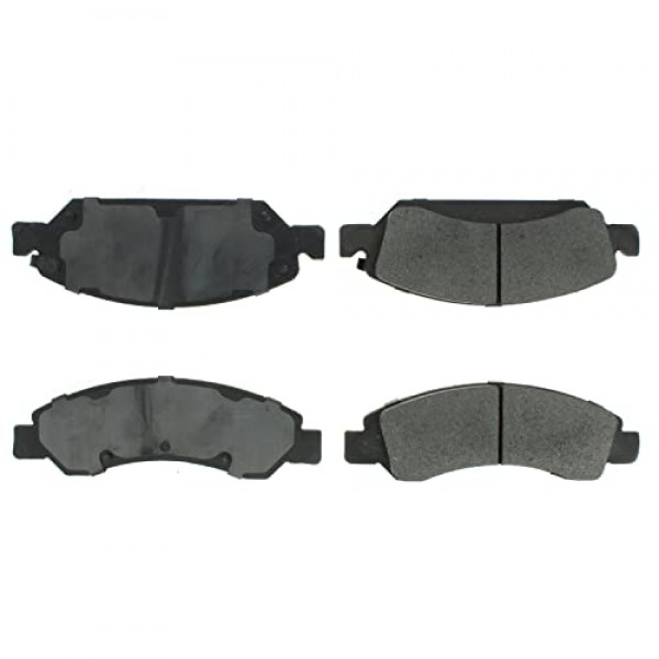 StopTech Centric 102.13630 C-Tek 반금속 합금강 심이 있는 후방 디스크 브레이크 패드 - 일부 Cadillac, Chevrolet 및 GMC 차량에 적합