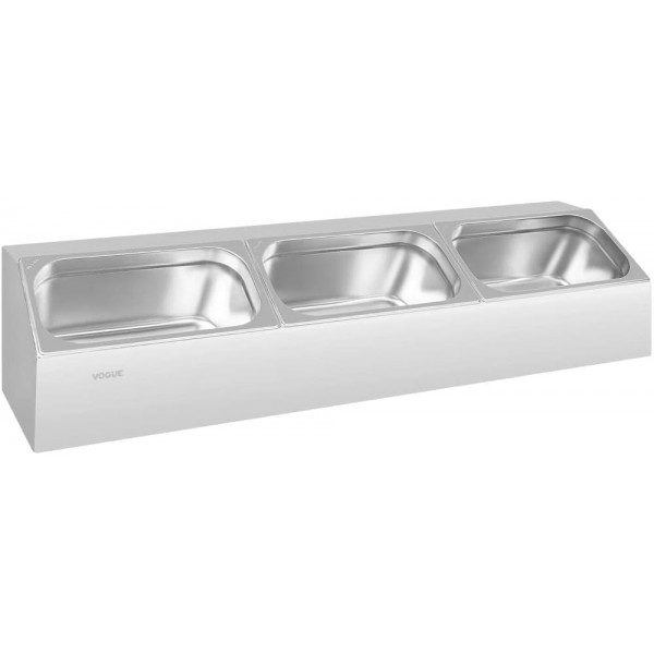 Vogue CP542 Long Gastronorm 팬 랙 팬 별도 판매 주방 용품 조리기구 싱글