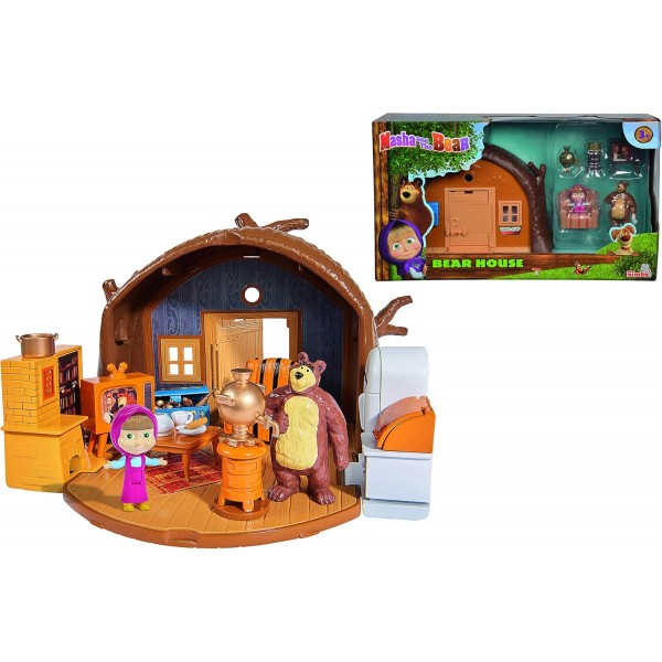 MASHA & THE BEAR BEAR PLAYHOUSE 플레이 세트 곰의 집 플레이 세트