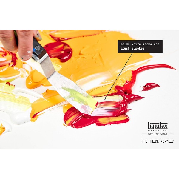 Liquitex 1047244 아티스트 품질의 프로페셔널 헤비 바디 아크릴 페인트, 버터 같은 일관성의 우수한 내광성 138ml 튜브 - 아이보리 블랙 아크릴 페인트 138ml 튜브 아이보리 