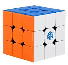 BroMocube GAN 356 R S 스피드 큐브 3x3 356R 업데이트 버전 3x3x3 스티커없는 퍼즐 큐브 GES V3 시스템