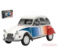 Revell 모델 호환 가능 MIT 시트로엥 2 CV COCORICO 키트 1:24 다이캐스트 RV07653