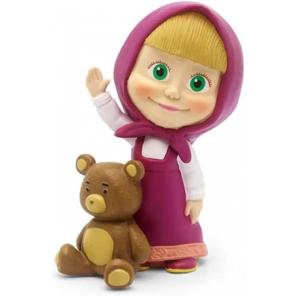 LondonMart Tonies Audio Character Friendly Designs Toniebox for Audio Book Story 어린이용 뮤직 플레이어(A Masha & the Bear 1)