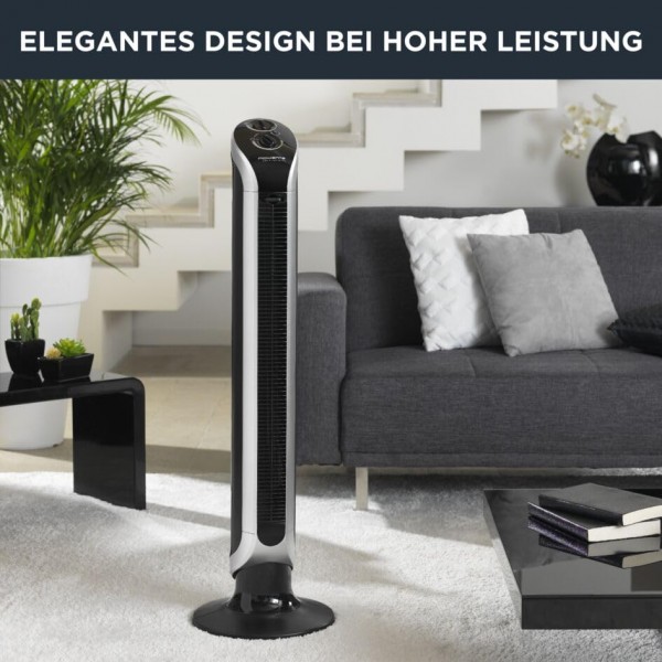 Rowenta VU6670 Eole 인피니트 타워 팬, 3가지 속도 설정이 가능한 저소음 40W 팬