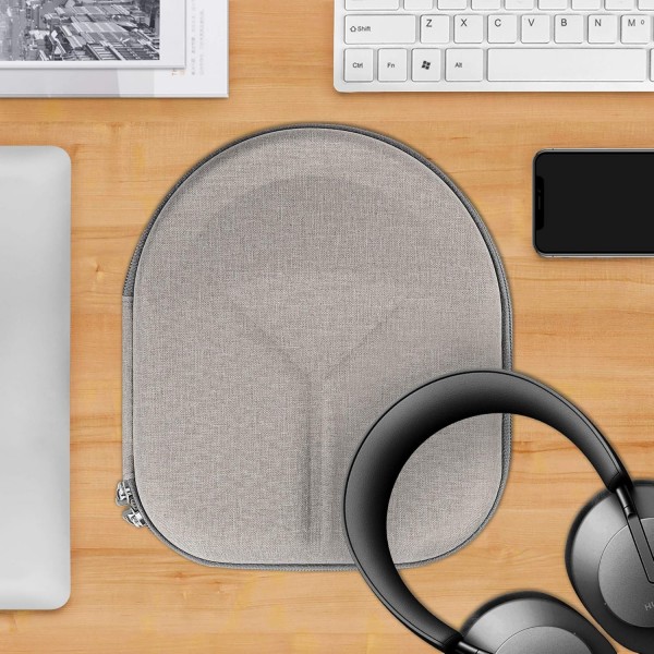 Huawei Freebuds Studio 헤드폰용 Geekria Shield 케이스 헤드폰, Anker Soundcore Space Q45, Life Q30, Life Q35, Life Q20, 헤드셋 케이스용 보호 케이스, 하드 캐리 케이스