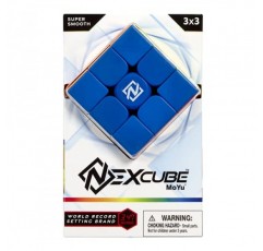 Goliath NEXcube 3x3 Classic - 스티커 없는 스피드 큐브 - 슈퍼 스무스 기술로 초고속 기록 달성! - 다색