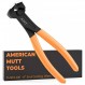 AMERICAN MUTT TOOLS 8인치 엔드 커팅 플라이어, 엔드 커팅 니퍼 – 고강도 엔드 니퍼 플라이어 및 네일 풀러 플라이어 | 못 당기는 도구, 엔드 닙, 프렛 니퍼, 엔드 커터 플라