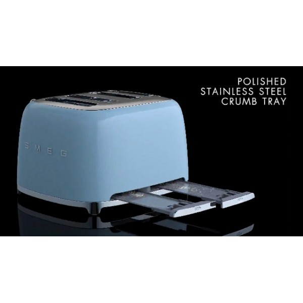 SMEG 2슬라이스 레트로 토스터 (크롬)