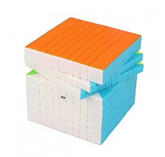 LiangCuber QY 스피드 큐브 9x9 스티커 없는 75MM 9x9x9 퍼즐 큐브 매직(2021 버전)