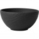 Villeroy & Boch - Manufacture Rock Bowl, 650ml, 프리미엄 도자기, 식기세척기 사용 가능, 전자레인지 사용 가능, 블랙
