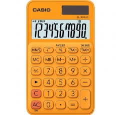 Casio SL-310UC-RG 계산기 주황색 디스플레이 주황색 골판지 포장