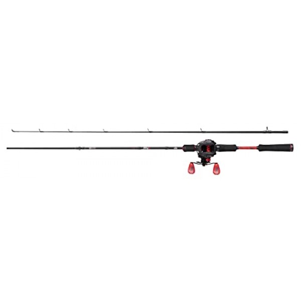 Abu Garcia MAX X 캐스팅 로드 및 베이트캐스트 릴 콤보 - 파이크, 배스, 잰더를 위한 약탈 낚시 설정