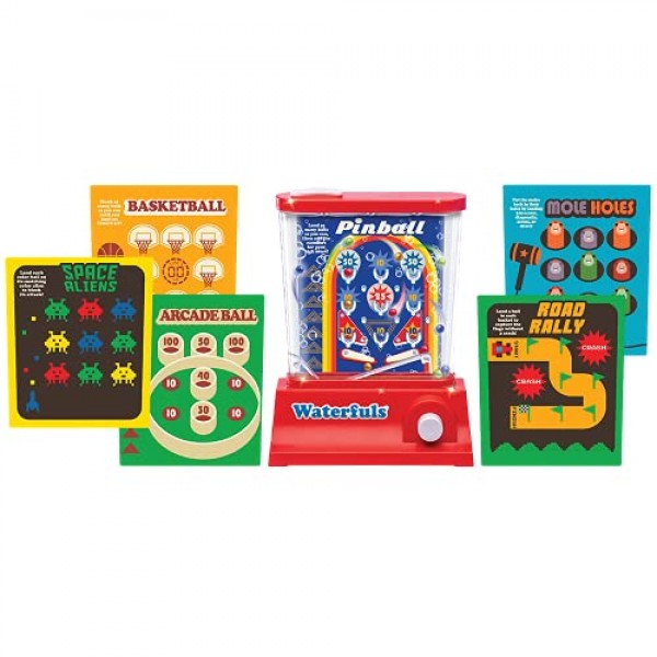 PlayMonster The Original Waterfuls — 클래식 휴대용 물 게임! — 물만 추가하면 됩니다 — 이제 6가지 게임 옵션이 제공됩니다.