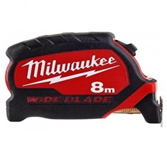 Milwaukee 8m 줄자 Wide Blade 33mm 4932471816 빨간색