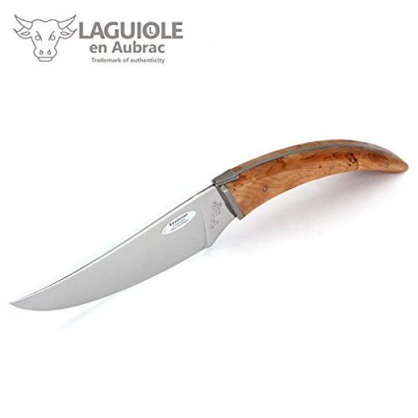 Laguiole en Aubrac 수제 프랑스 치즈 칼 'Le Buron' - 주니퍼 나무 손잡이
