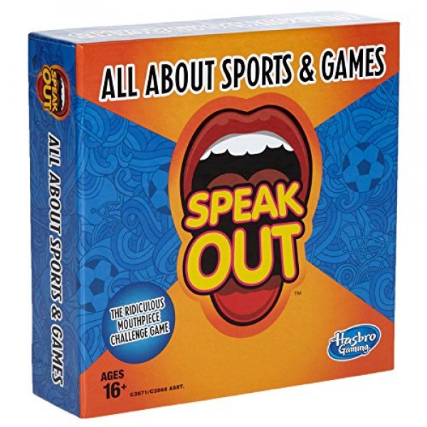 Hasbro Gaming Speak Out 확장 팩: 스포츠와 게임에 관한 모든 것