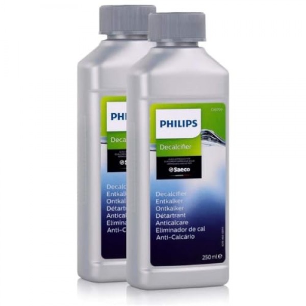 CA6700/22 범용 액체 석회질 제거제, Saeco 및 기타 전자동 커피머신 밸류 팩 2 x 250ml