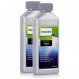 CA6700/22 범용 액체 석회질 제거제, Saeco 및 기타 전자동 커피머신 밸류 팩 2 x 250ml