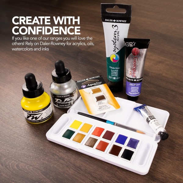 Daler Rowney 조지안 오일 컬러 그레이트 컬러 225ml, 225ml, 그린, 1 225ml 그린