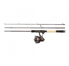 Abu Garcia Tormentor 스피닝 로드 및 스피닝 릴 콤보 세트 - 라인과 함께 사용 가능 - Berkley Fireline Ultra 8 Braided Line으로 채워진 릴