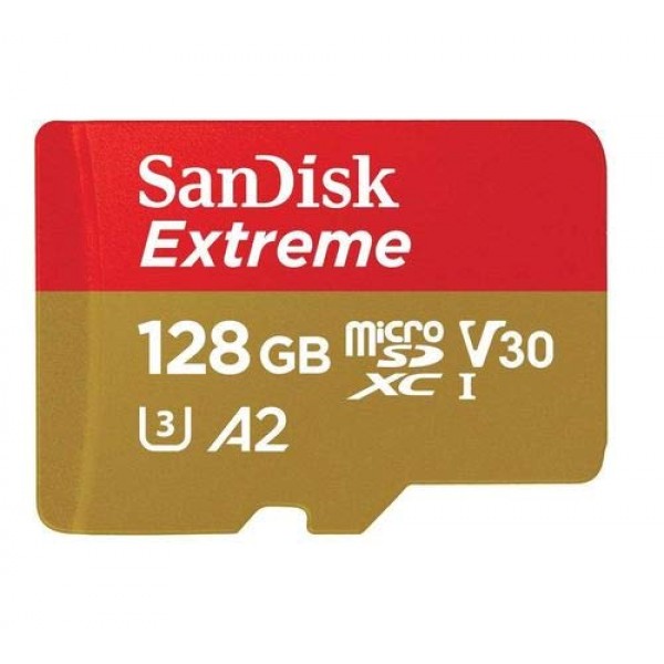 SanDisk Extreme(UHS-1 U3/V30) A2 128GB Micro SD(2팩) GoPro Hero 10용 메모리 카드 Black Action Cam Hero10 SDXC(SDSQXA1-128G-GN6MN) 번들, Stromboli MicroSD 카드 리더기를 제외한 모든 제품 1개 포함