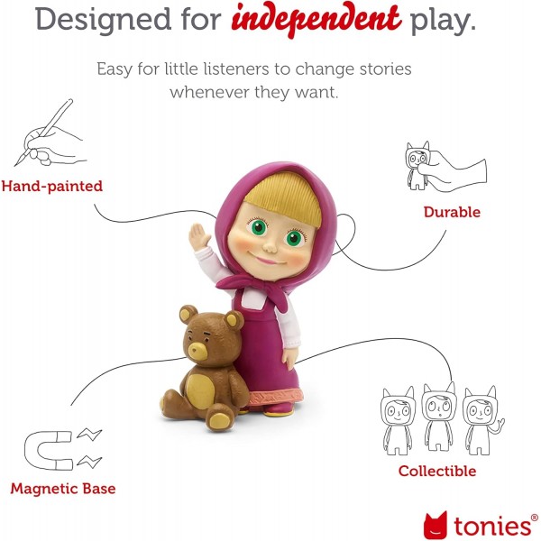 Tonies Masha & The Bear 오디오 플레이 캐릭터