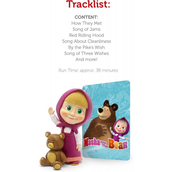 Tonies Masha & The Bear 오디오 플레이 캐릭터
