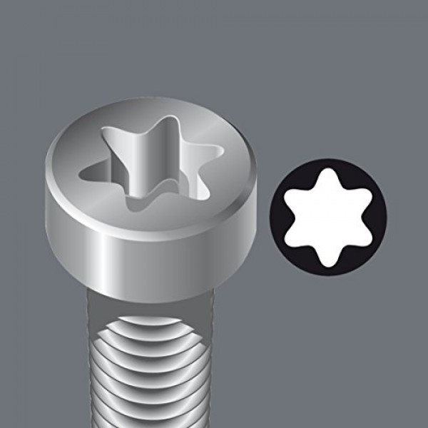 Wera 05003831001 8767 Torx Zyklop 비트 소켓(홀딩 기능 포함), 25mm x 60mm