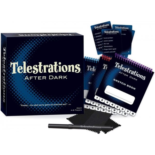 다크 파티 게임 후 USAopoly Telestrations