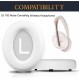 Bose 700(NC700 NC 700) 소음 제거 헤드폰용 SOULWIT 교체용 이어 패드 헤드폰, 부드러운 가죽과 소음 감소 폼으로 된 이어패드 패드, 고품질 액세서리 화이트