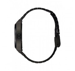 Nixon A1356-001-00 스테인리스 스틸 스트랩이 있는 남성용 아날로그 쿼츠 시계, 블랙, 팔찌