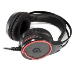 Conceptronic ATHAN01B, PC-헤드셋 - Schwarz/Rot