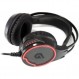 Conceptronic ATHAN01B, PC-헤드셋 - Schwarz/Rot